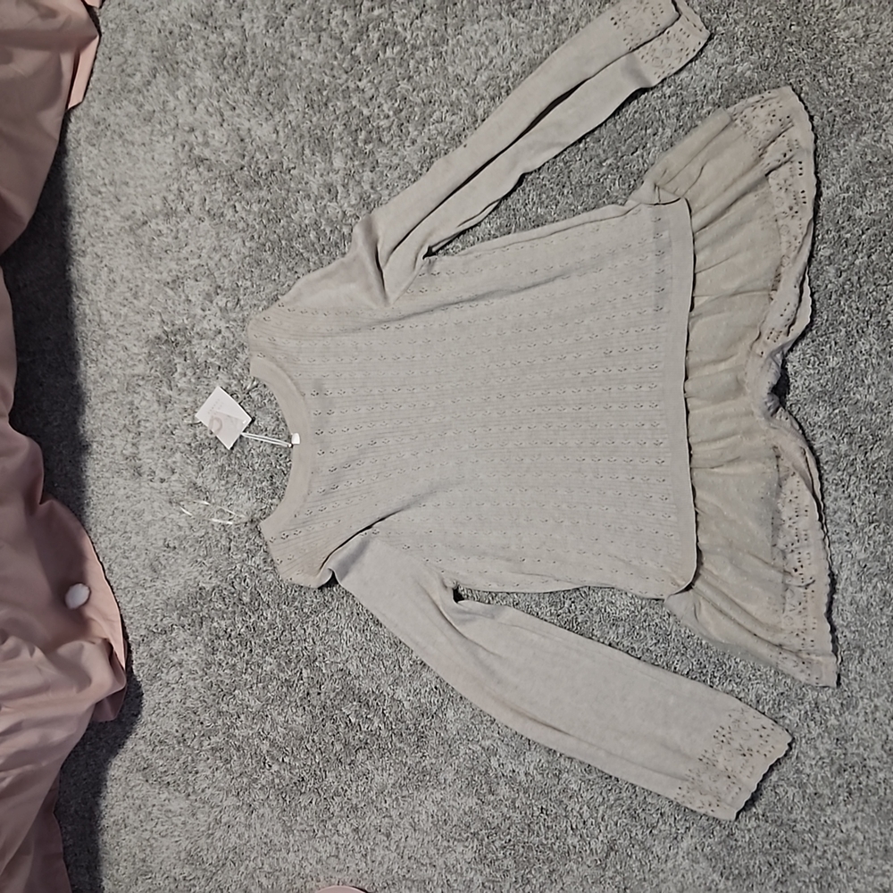 Brand new LC Lauren Conrad long sleeve cute top size 1xl